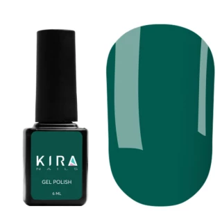 Гель-лак Kira Nails №079 (насичений зелений, емаль), 6 мл