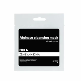 Nika Zemlyanikina purifying alginate mask With Charcoal, 20 g