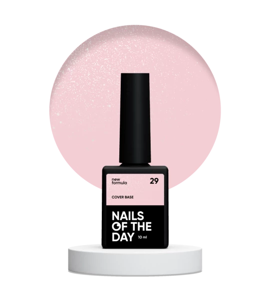 NAILSOFTHEDAY Cover base shimmer nr 29, 10 ml