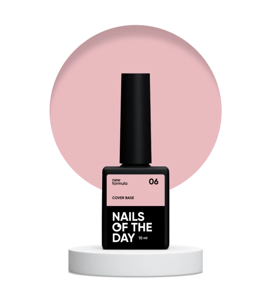 NAILSOFTHEDAY Cover base №06, 10 мл