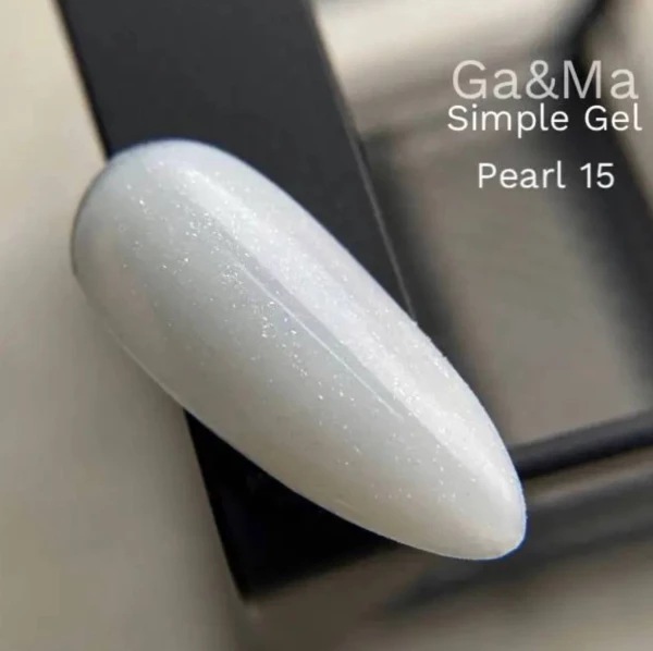 Ga&Ma Simple gel 015 Перл, 30 ml