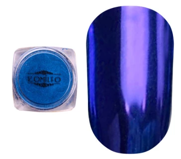 Komilfo Mirror Powder №005, синий, 0,5г