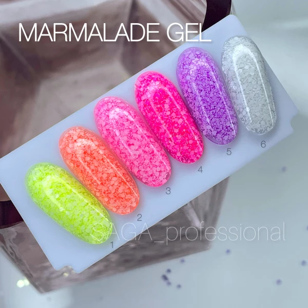 Saga Professional Гель-лак Marmalade №03, 9 ml