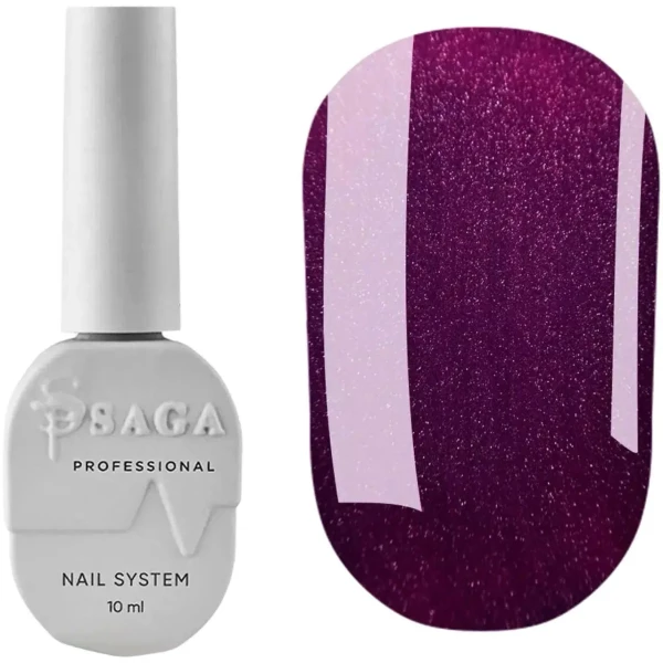 Saga Professional Gel polish WINE CAT №08, 10 мл