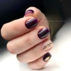 Gel polish Komilfo Deluxe Series No. D101 (dark purple, enamel), 8 ml