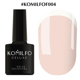 Gel polish Komilfo French Collection No. F004 (pearl pink, enamel, for French), 8 ml