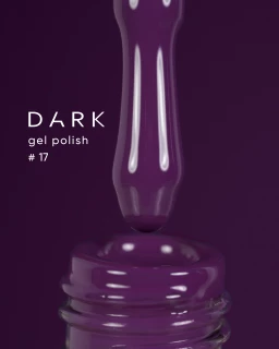 Dark gel polish (new collection) 17, 6 ml