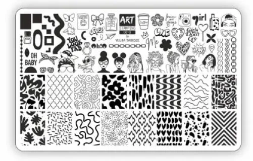 ART Stamping Plate 0010