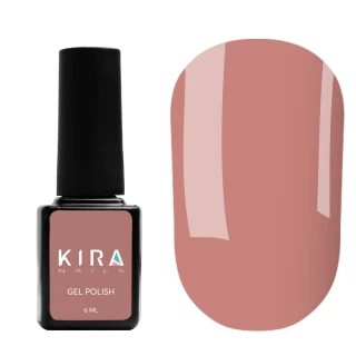 Гель-лак Kira Nails №117 (коричневий, емаль), 6 мл