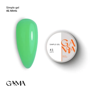 Ga&Ma Simple gel 041 Мінтс, 15 ml