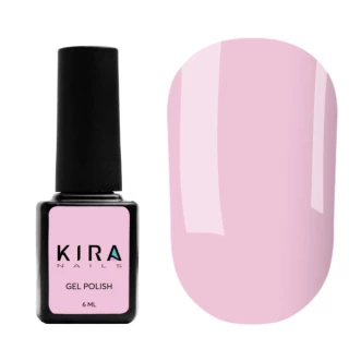 Гель-лак Kira Nails №105 (ніжно-рожевий, емаль), 6 мл