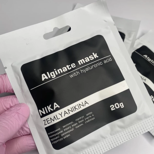 Nika Zemlyanikina alginate mask with Hyaluronic Acid, 20 g