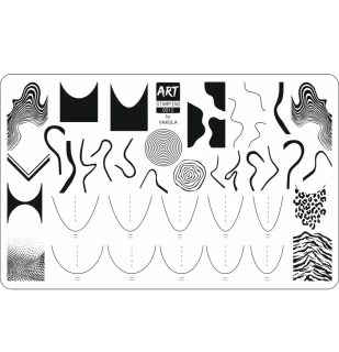 ART Stamping Plate 0012