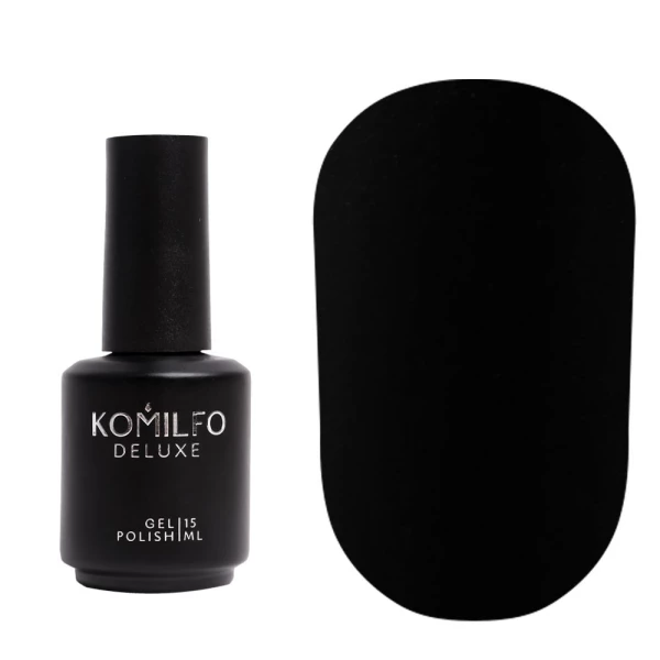 Komilfo No Wipe Matte Top NEW FORMULA - матовий топ для гель-лаку без липкого шару, 15 мл