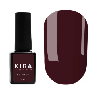 Гель-лак Kira Nails №033 (бургунді, емаль), 6 мл