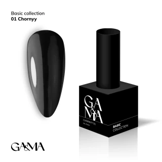 GA&MA Basic collection 001 чорний, 15 ml