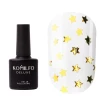 Komilfo No Wipe Star Nails Gold Top, 8 ml