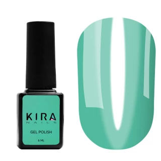 Гель-лак Kira Nails Vitrage №V07 (зелений темний, вітражний), 6 мл