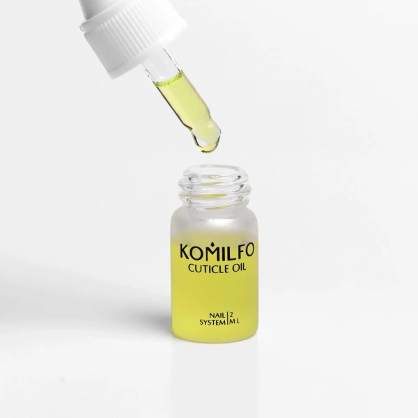 Komilfo Citrus Cuticle Oil - citrus oil for the cuticle with a pipette, 2 ml