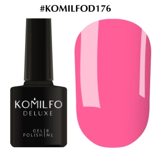 Gel polish Komilfo Deluxe Series No. D176 (soft pink, enamel), 8 ml