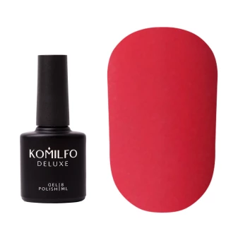 Komilfo No Wipe Matte Top NOWA FORMUŁA - matowy top do lakieru hybrydowego bez lepkiej warstwy, 8 ml