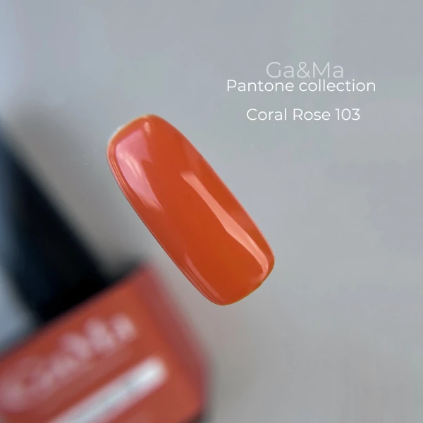 Ga&Ma Pantone collection 103 Coral rose, 10 ml