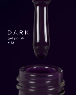 Dark gel polish (new collection) 82, 6 ml