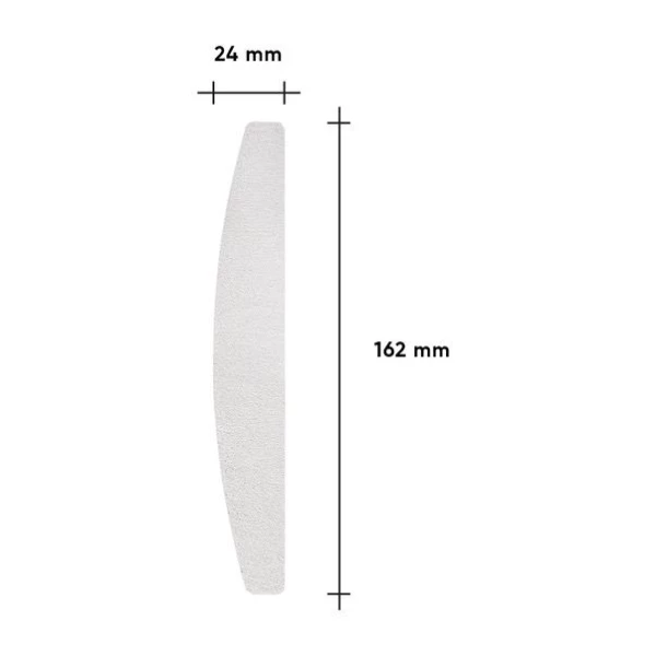 Interchangeable white files for EXPERT crescent Saws 42 240 grit (50 pcs.)