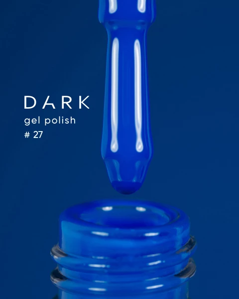 Dark gel polish (new collection) 27, 6 ml