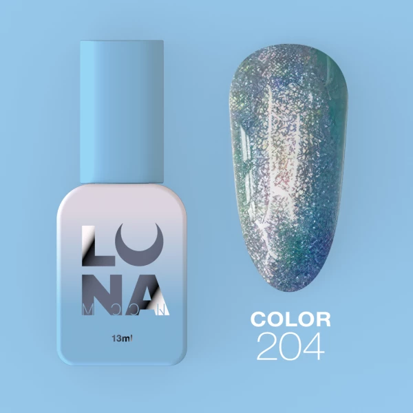 Luna Gel polish Color No. 204, 13 ml