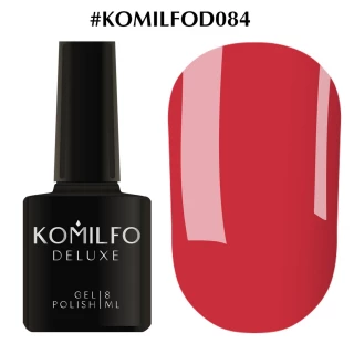 Gel polish Komilfo Deluxe Series No. D084 (raspberry, enamel), 8 ml