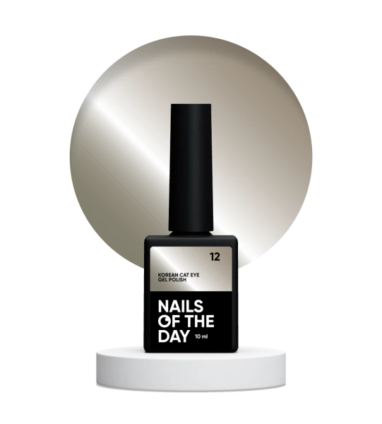 NAILSOFTHEDAY Korean cat eye gel polish No. 12, 10 ml