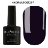 Gel polish Komilfo Deluxe Series No. D297 (blueberry, enamel), 8 ml