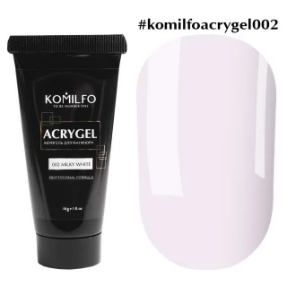 Komilfo AcryGel 002 Mlecznobiały, 30 g