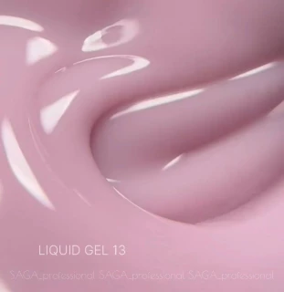 Saga professional Гель для наращивания Liquid Gel №13, 15 мл, 15 мл