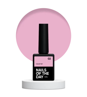 NAILSOFTHEDAY Top Color #02, 10 ml