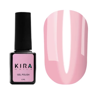 Гель-лак Kira Nails Vitrage №V16 (прозоро-рожевий, вітражний), 6 мл