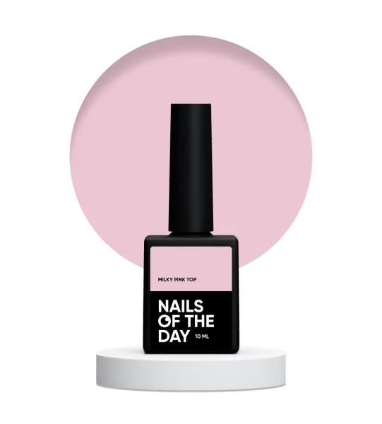 NAILSOFTHEDAY Top Milky pink, 10 ml