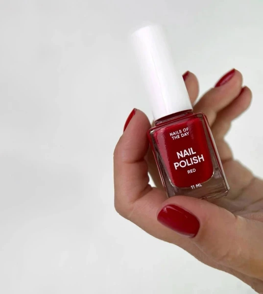 NAILSOFTHEDAY Лак для нігтів RED, 11 мл