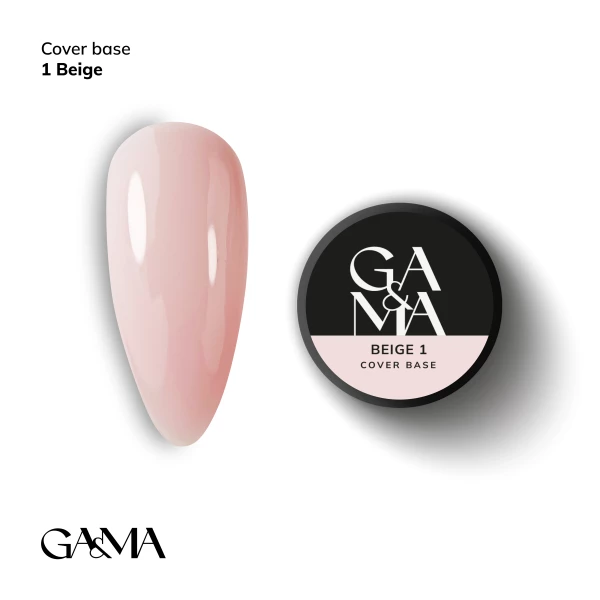 Ga&Ma Cover base 001 Beige 30 ml