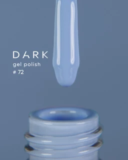 Dark gel polish (new collection) 72, 10 ml