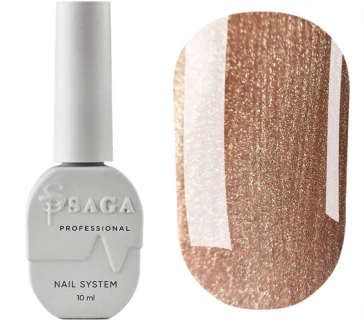 Saga Professional Gel polish Amber Cat №03, 10 мл