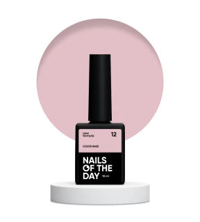 NAILSOFTHEDAY Cover base №12, 10 ml