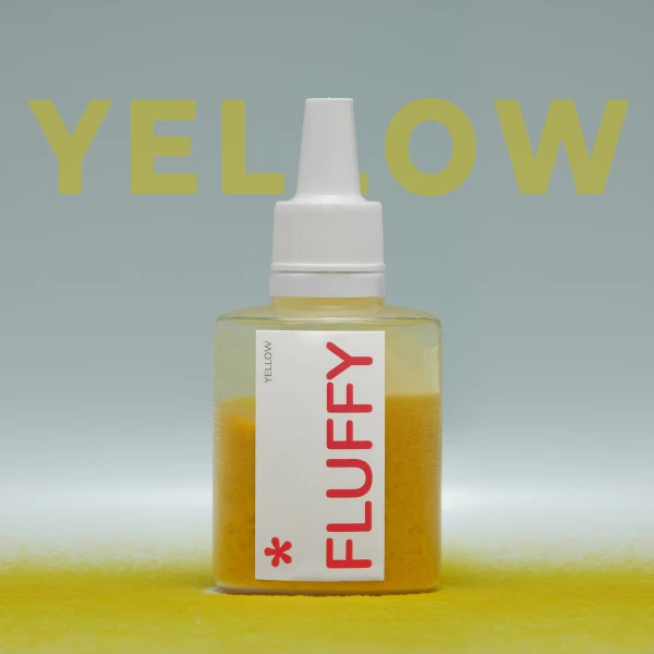 Easy Velvet Nail Powder Flaffy, Yellow