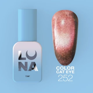 Luna Гель-лак Color Cat Eye №252, 13 ml