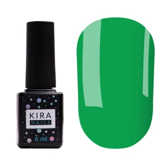 Gel polish Kira Nails No. 180 (mint green, enamel), 6 ml