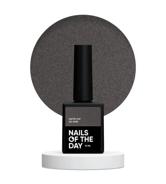 NAILSOFTHEDAY Top Matte no wipe, 10 мл