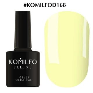 Gel polish Komilfo Deluxe Series No. D168 (warm yellow, enamel), 8 ml