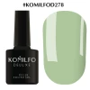 Gel polish Komilfo Deluxe Series No. D278 (olive, enamel), 8 ml