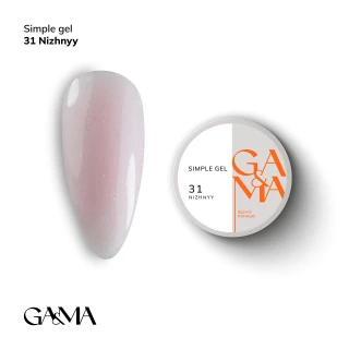 Ga&Ma Simple gel 031 Ніжний, 15 ml